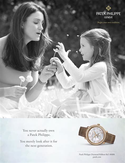 patek philippe advertising.